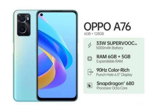 OPPO A76 8/128GB KLIHP 