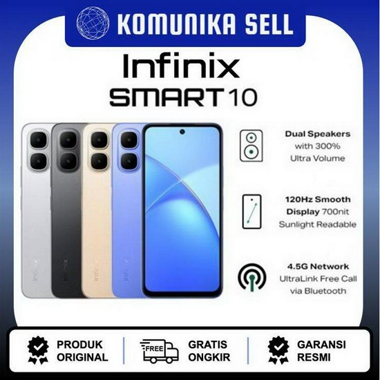Infinix Smart 10 - 4GB/128GB