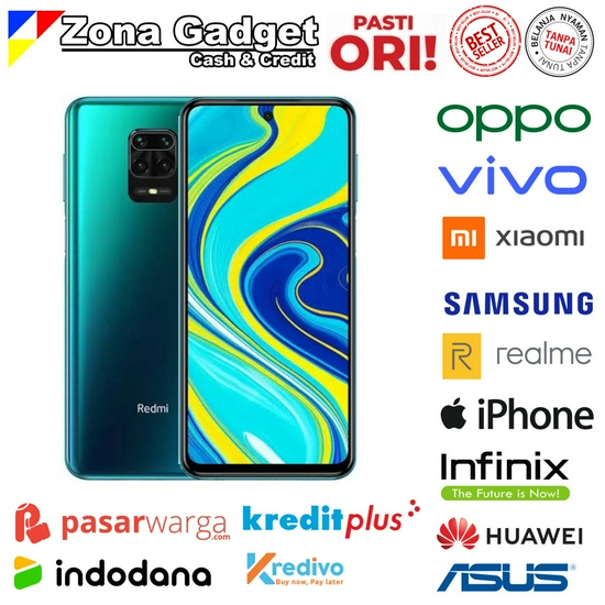 New Xiaomi Redmi Note 9 Pro 6GB/64GB Garansi Resmi Tam