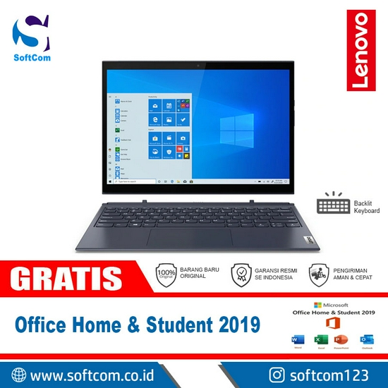 Lenovo Yoga Duet 7i 13ITL6-82MA0009ID /Core i5-1135G7/8GB/512GB SSD/13″ Touch/Win 10 Home+OHS 2019/Slate Grey