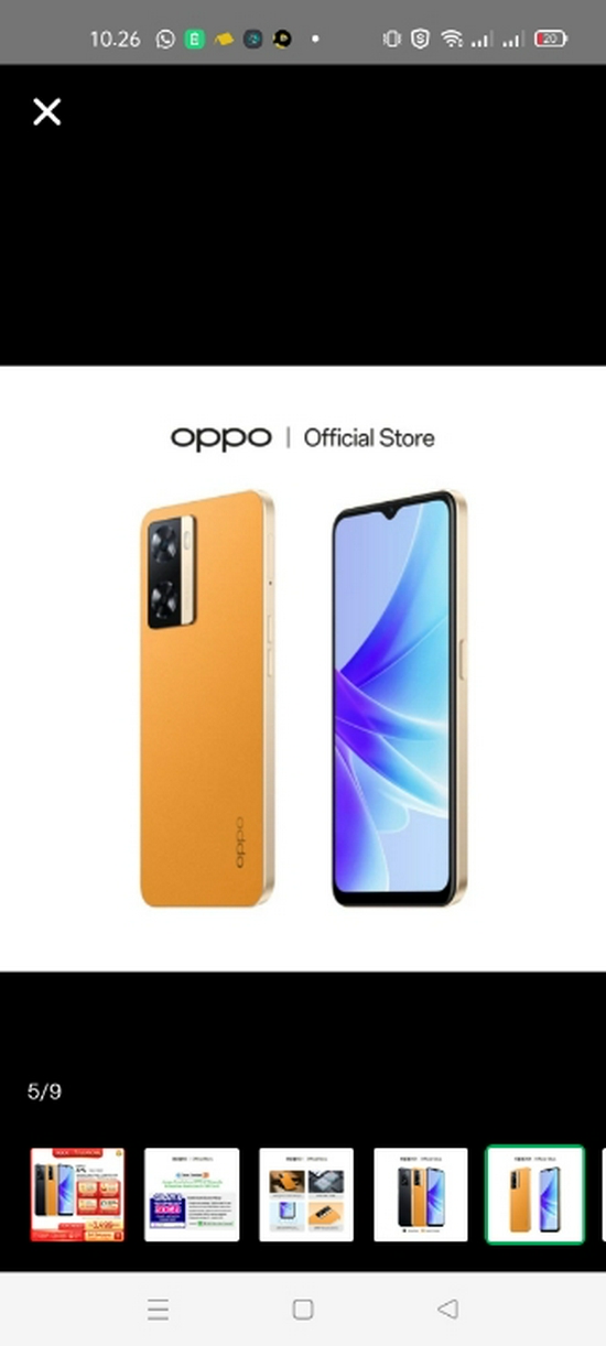 Oppo A77s 8/128gb garansi resmi -2