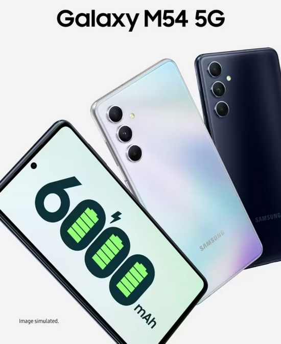 Samsung Galaxy M54 5G 8/256GB Exynos 1380 (5 nm) 25W 6000mAh Garansi Resmi