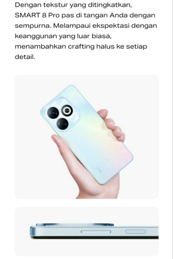 Infinix Smart 8 Pro Ram 8GB Rom 128GB - Garansi Resmi-4