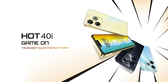 Infinix Hot 40i Ram 8GB Rom 256GB - Garansi Resmi