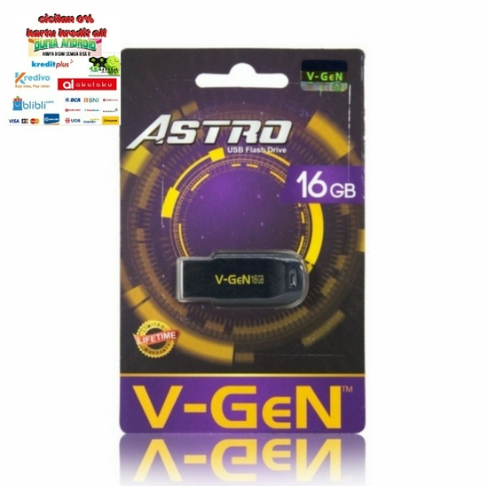 FLASHDISK V-GEN 16GB (GARANSI SELAMANYA)
