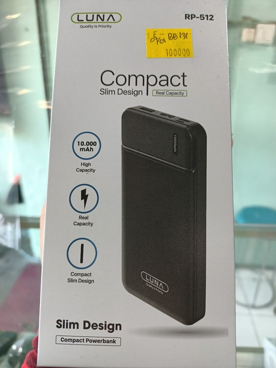 Powerbank luna compact Rp-512