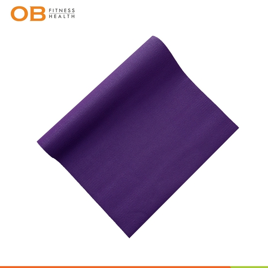 Matras Yoga Mat Alas Yoga Olahraga Lembut Gratis Tas Matras by OB Fit Tebal 4mm-3