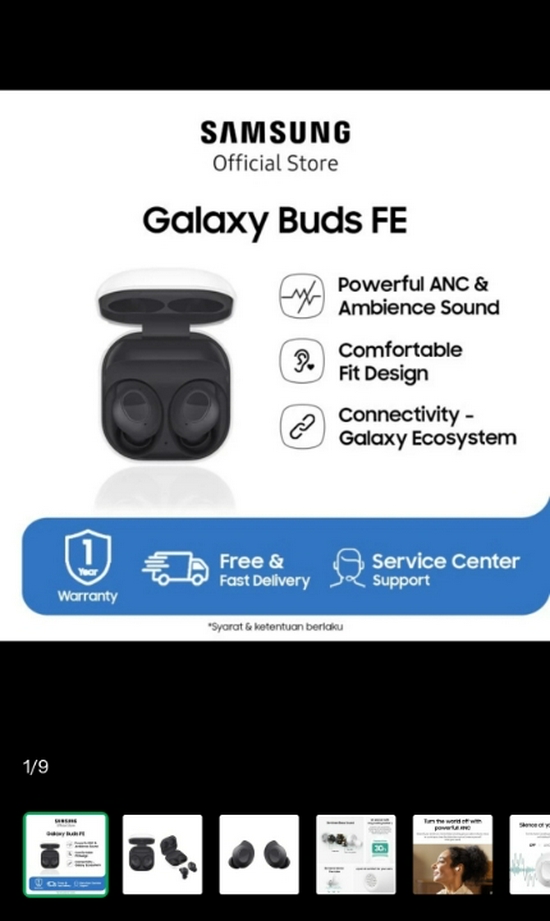 SAMSUNG GALAXY BUDS FE