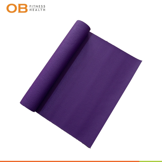 Matras Yoga Mat Alas Yoga Olahraga Lembut Gratis Tas Matras by OB Fit Tebal 4mm