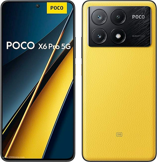 Xiaomi POCO X6 PRO 5G Dimensi 8300 Ultra Turbo 67W Flow AMOLED (12/512GB) - Garansi Resmi-3