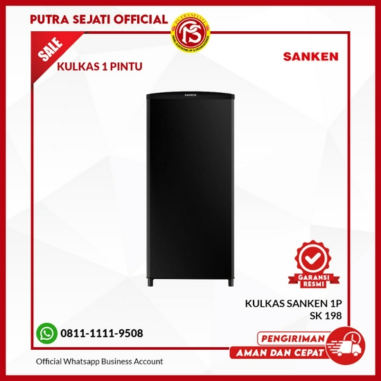 Kulkas Sanken 1 Pintu SK 198