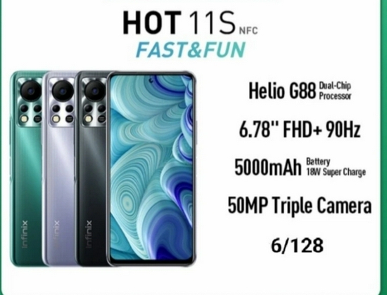 INFINIX hot11s nfc 6/128