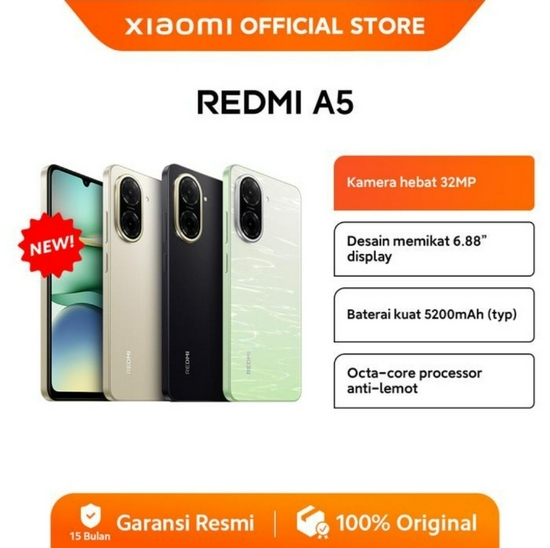 XIAOMI REDMI A5 4/128GB RESMI