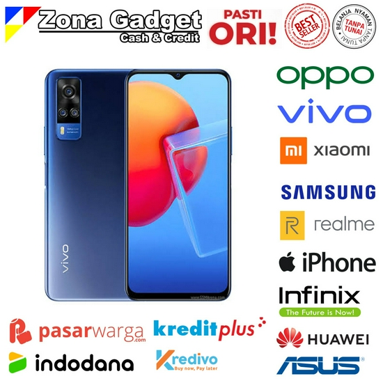 Vivo Y51A 8GB/128GB Garansi Resmi 1 Tahun