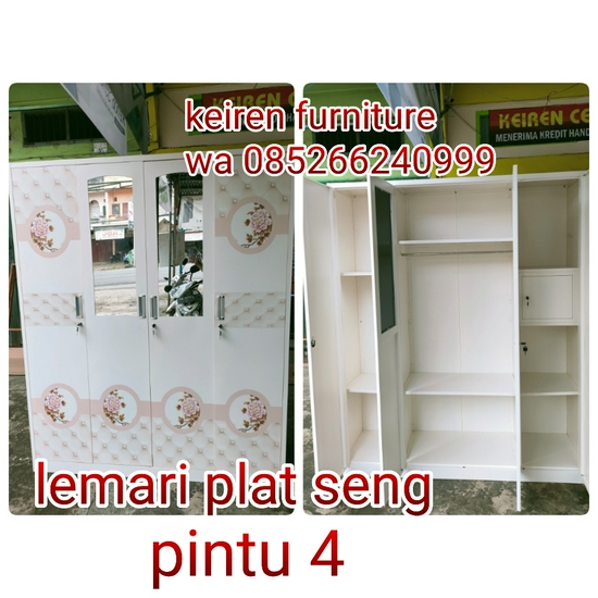 Lemari pakaian plat seng