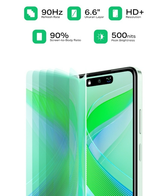 Infinix Smart 8 Ram 4GB Rom 128GB - Garansi Resmi-3