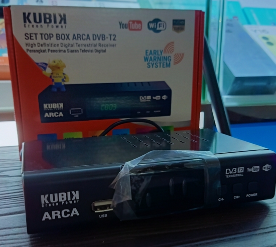 Kubik Set Top Box ARCA DVB-T2 SNI BERGARANSI -2