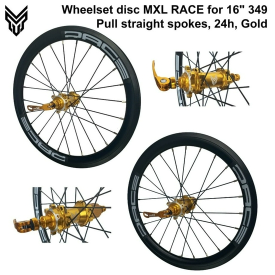 Wheelset Disc MXL Race 16"-2