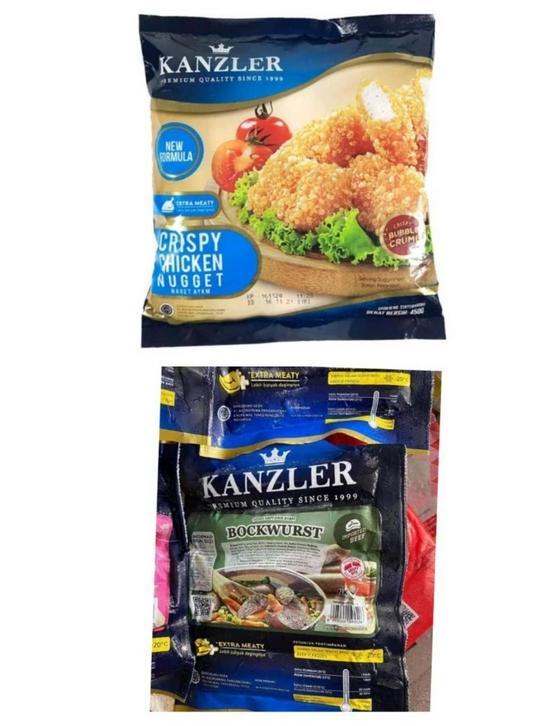 Paket Nugget + Sosis Bockwurst Kanzler 