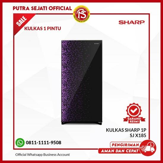 KULKAS SHARP SJ-X185MG