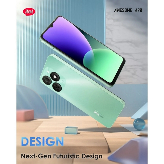 itel A70 4GB/128GB - 13MP Super HDR Camera - Big Screen with Dynamic Bar - 5000mAh Big Battery - Garansi Resmi-2