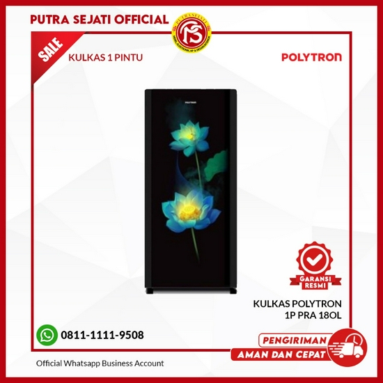 Kulkas Polytron 1 Pintu PRA 18OL/ 18OR/ 18PR/ 18PL