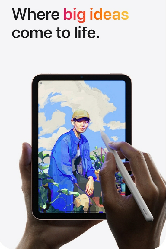 Apple iPad Mini 6 (2021) 64GB Wi-Fi+Cell Original - Garansi International-3