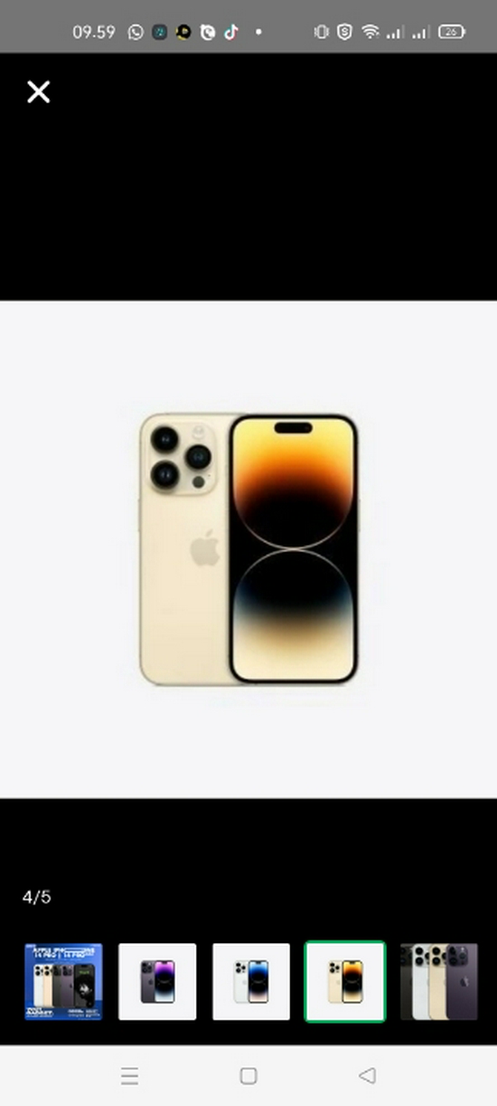 Iphone 14 pro 128gb 5G garansi resmi -4