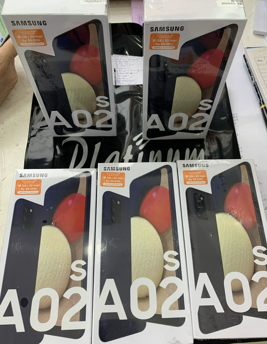 SAMSUNG GALAXY A02S 4/64GB RESMI