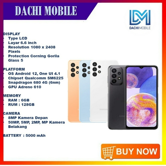 Samsung Galaxy A23 6/128GB Garansi Resmi Indonesia-2