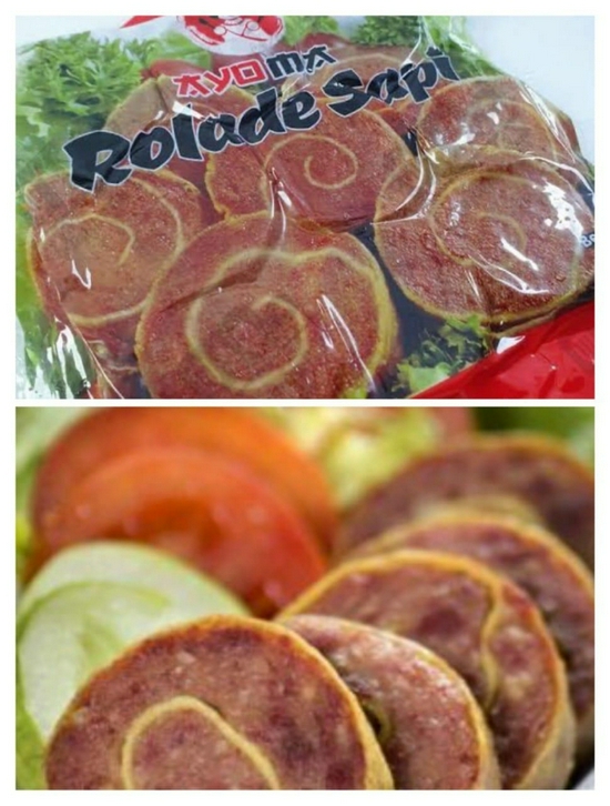 Rolade Ayoma Sapi isi 9 pcs 250gr 