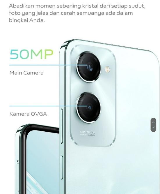 vivo Y18 6GB+6GB/128GB, NFC Multifunctions MediaTek, 5000mAh+15W Flash Charger - Garansi Resmi-2