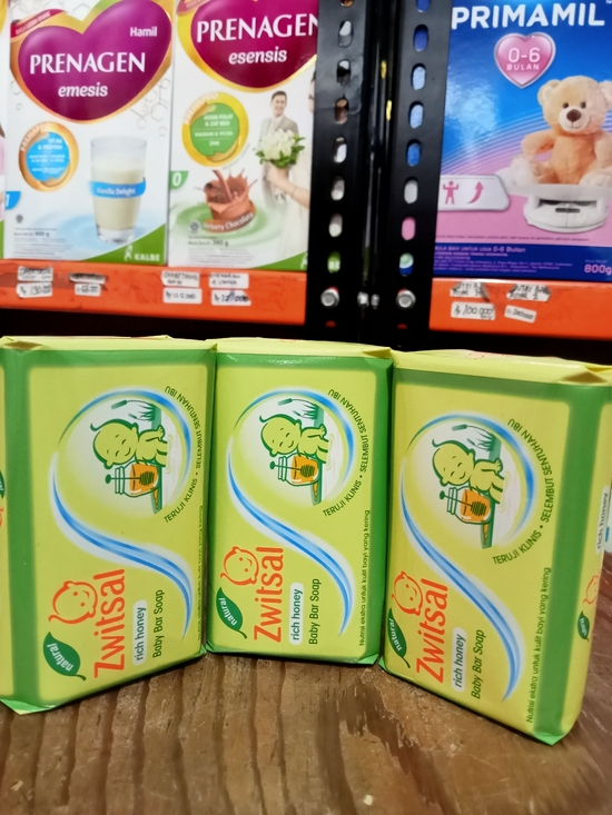 Zwitsal Baby Bar Soap Rich Honey 70gr-2
