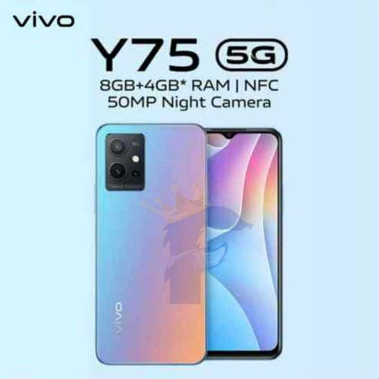 Vivo Y75 5G 2022 NFC,MediaTek Dimensity 700 6.58 in 5000 mAh Garansi Resmi