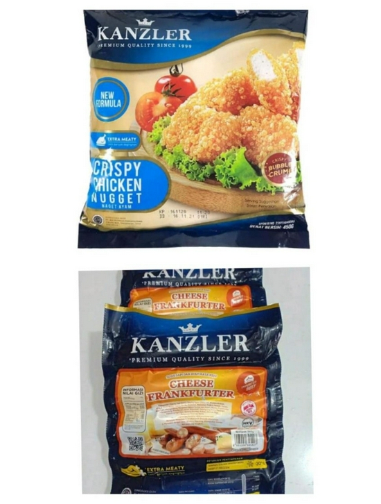 Paket Nugget+Sosis Cheese Kanzler 