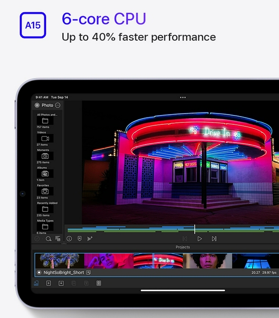 Apple iPad Mini 6 (2021) 64GB Wi-Fi Only Original - Garansi International-5