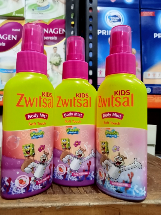 Zwitsal Kids Body Mist Soft Touch 100ml-2