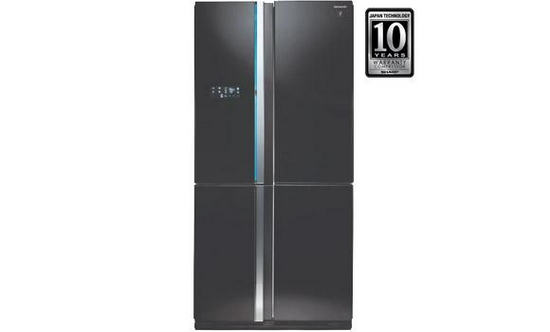SHARP KULKAS QUEEN SERIES SJ-F90PG-BK