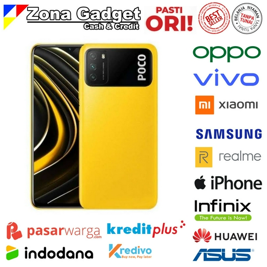 Xiaomi Poco M3 4G 6GB/128GB Garansi Resmi Tam