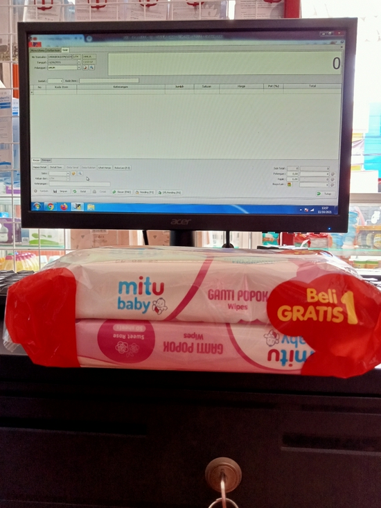 Mitu Baby Wipes Sweet Rose 50 sheet Buy 1 Get 1-2