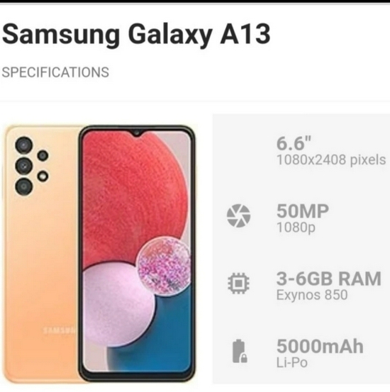 Samsung A13 4/128