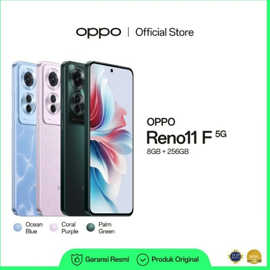 Oppo Reno11 F 5G Ram 8GB Rom 256GB - Garansi Resmi