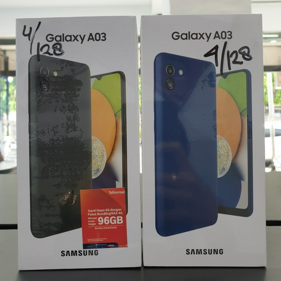 SAMSUNG GALAXY A03 4/128GB RESMI