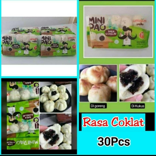 Minipao Cokelat isi 30 pcs -2