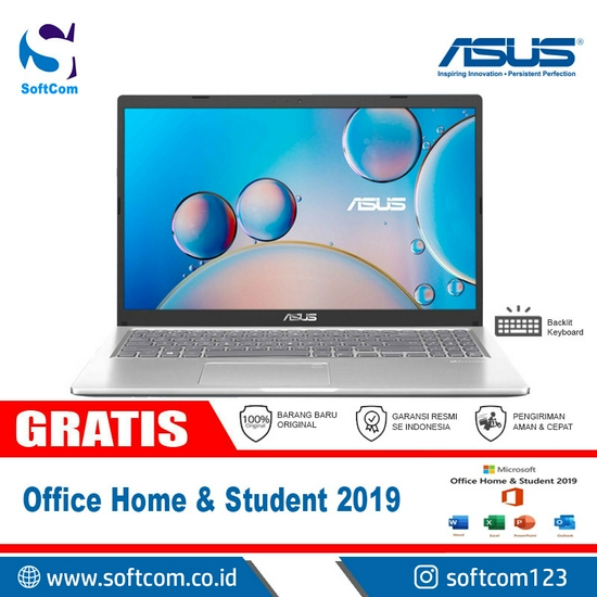 Asus VivoBook A416EP-FHD551 /Core i5-1135G7/4GB/512GB SSD/VGA 2GB/14″/Win 10 Home+OHS 2019/Transparent silver