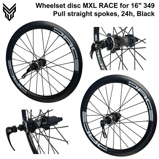 Wheelset Disc MXL Race 16"-3