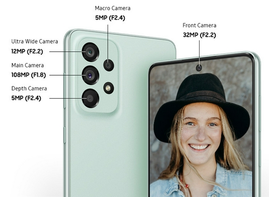 Samsung Galaxy A73 5G Ram 8GB Rom 256GB - Garansi Resmi -3