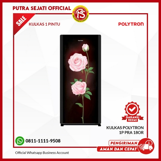Kulkas Polytron 1 Pintu PRA 18OL/ 18OR/ 18PR/ 18PL-2