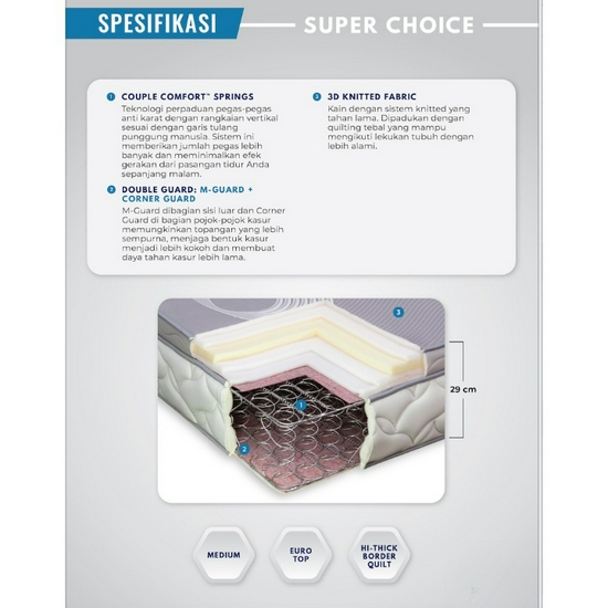 Comforta Super Choice (set) 180 x 200-2
