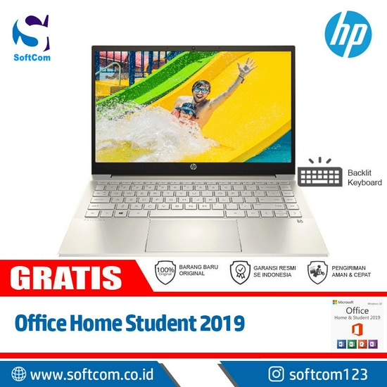 HP Pavilion 14-dv0068TX /Core i7-1165G7/8GB/512GB/VGA 2GB/14″/Win 10 Home+OHS 2019/Gold